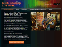 Tablet Screenshot of mattcutillo.com
